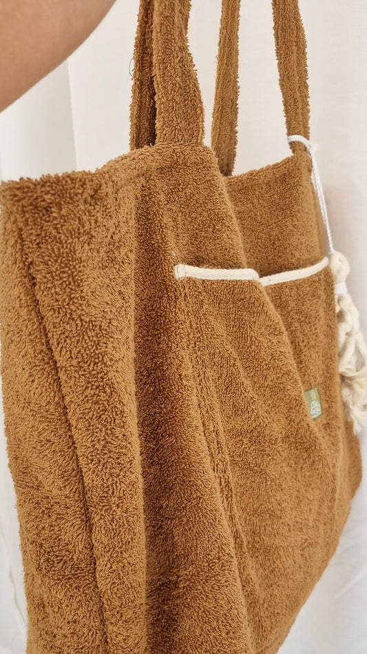 Midnight Bloom Beach bag