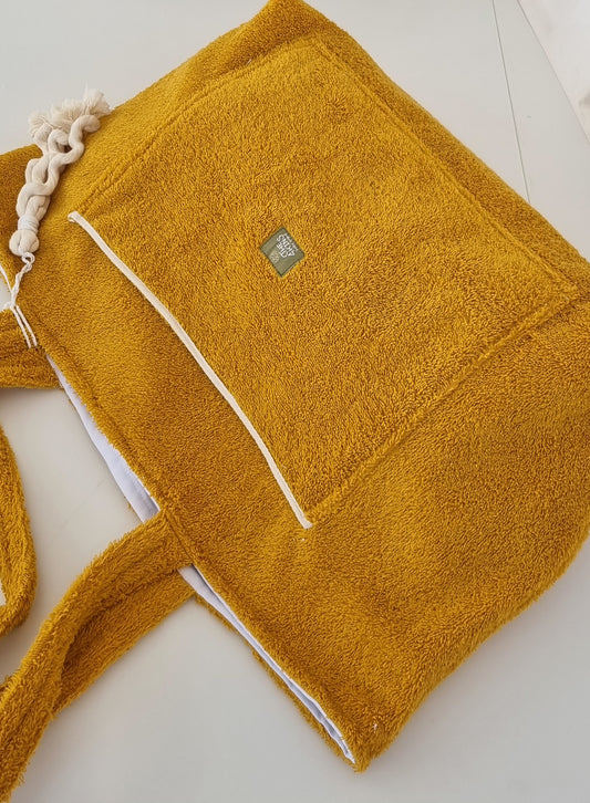 Midnight Bloom Beach bag