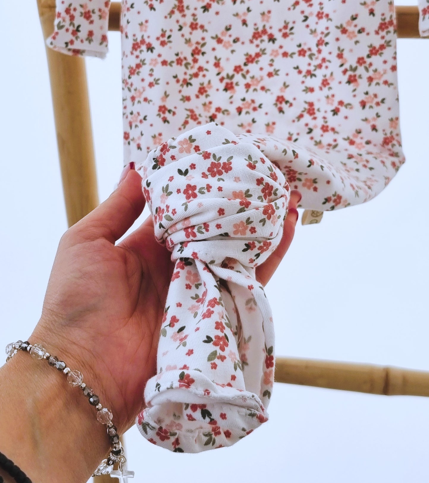 Baby Gown Floral- Βρεφικό Φορμάκι Ύπνου- My First Organics