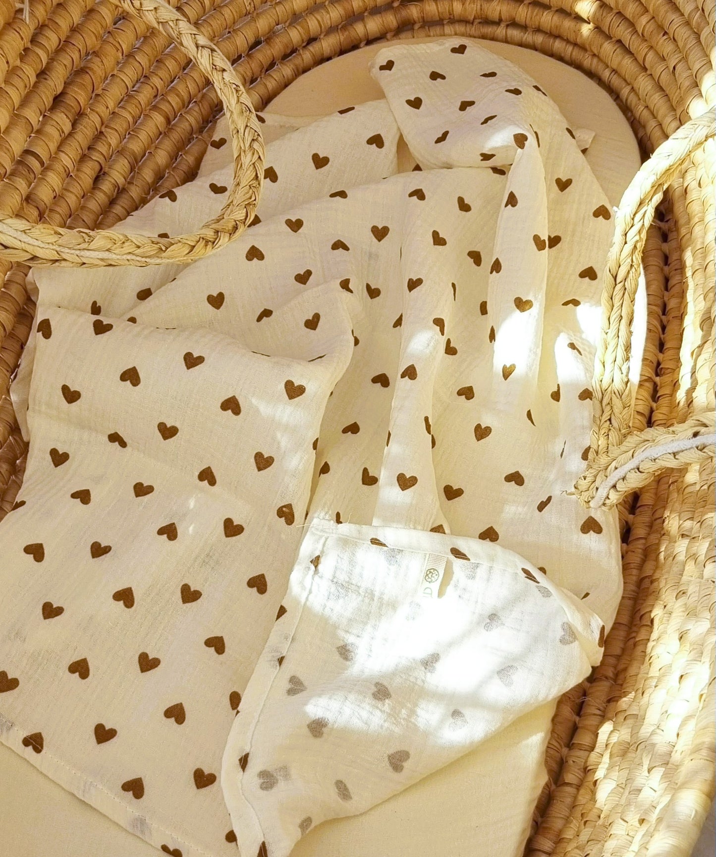 Extra Soft Σεντόνι Μουσελίνα Hearts