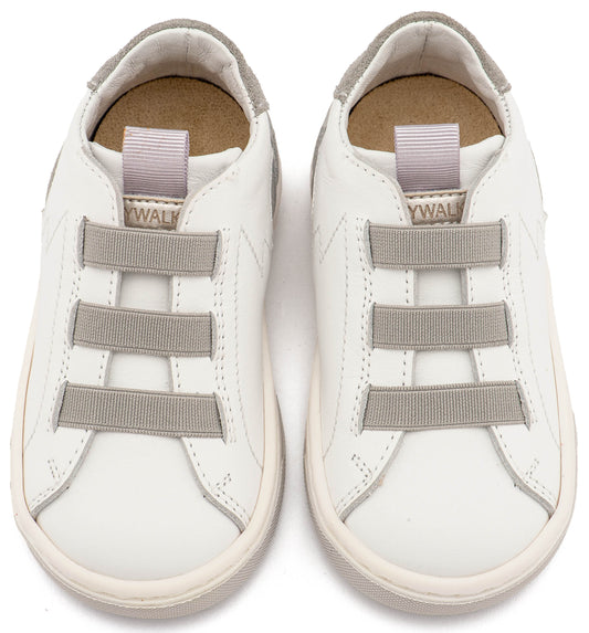 Sneaker Παντοφλέ με Λαστιχάκια EXC8005 Λευκό Γκρι