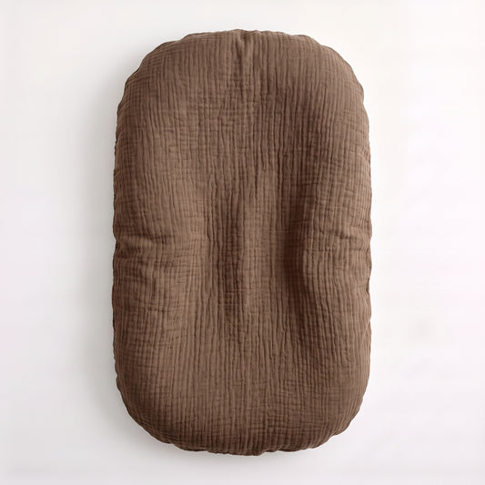 Αδιάβροχο Κάλυμμα για το Baby lounger Muslin Cocoa
