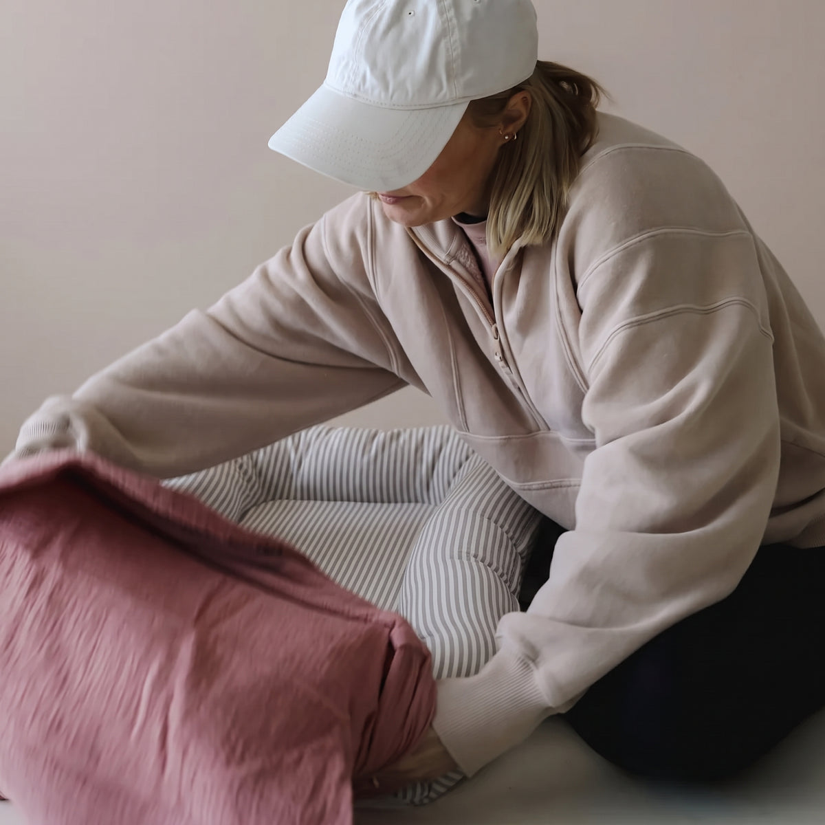 Αδιάβροχο Κάλυμμα για το Baby lounger Linen Dust