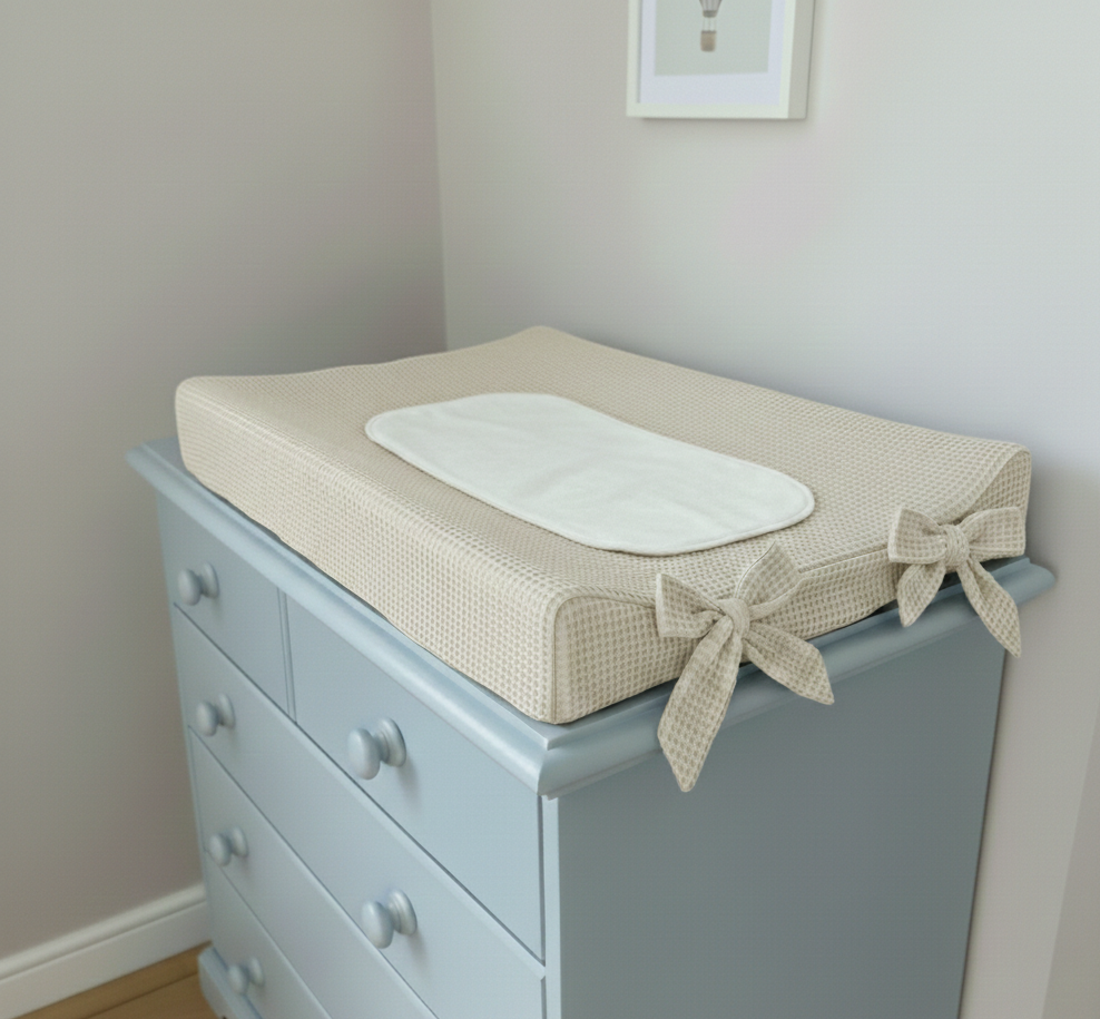 Αδιάβροχο πετσετέ σελτεδάκι διπλής όψης για μωρά