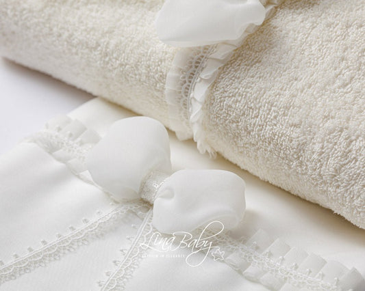 Alcyone Λαδόπανα Βάπτισης - The4kins baby brand