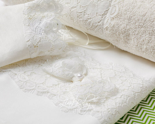 Alice Λαδόπανα Βάπτισης - The4kins baby brand