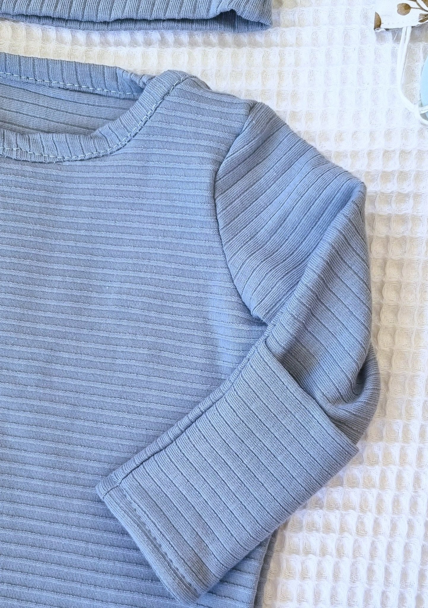 Baby Gown Indigo - Βρεφικό Φορμάκι Ύπνου - My First Organics - The4kins baby brand