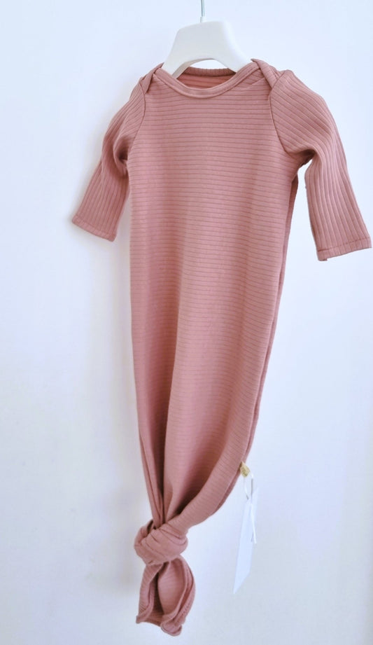 Baby Gown Rosa - Βρεφικό Φορμάκι Ύπνου - My First Organics - The4kins baby brand