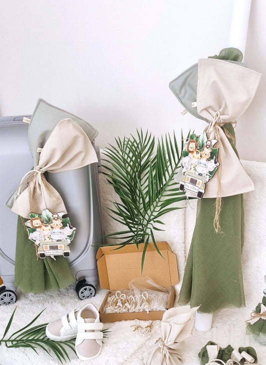 Βαπτιστικό Σετ Baby safari - The4kins baby brand