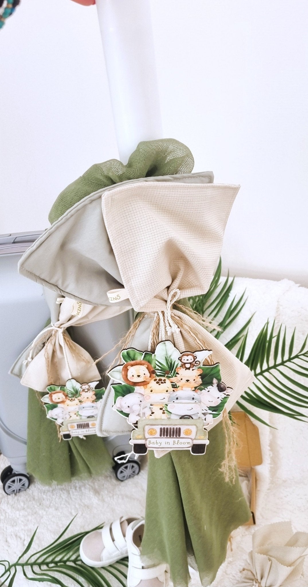 Βαπτιστικό Σετ Baby safari - The4kins baby brand
