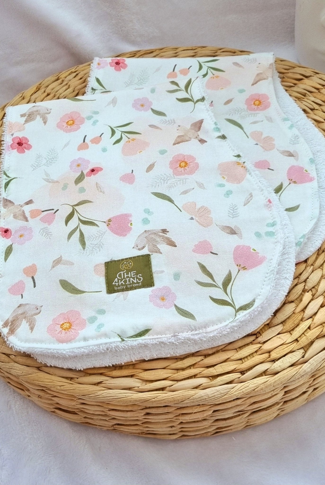 Birds Garden Λαβέτες Ώμου - The4kins baby brand