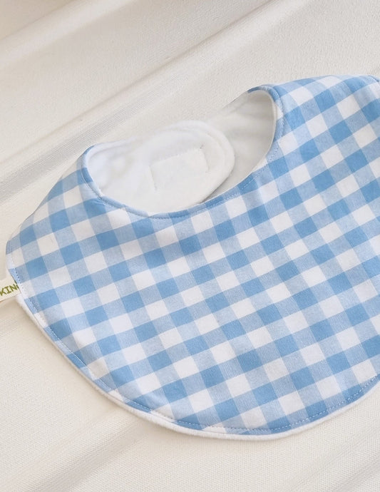 BLUE Αδιάβροχη Σαλιάρα - The4kins baby brand