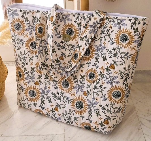 Boho Flowers Τσάντα παραλίας - The4kins baby brand