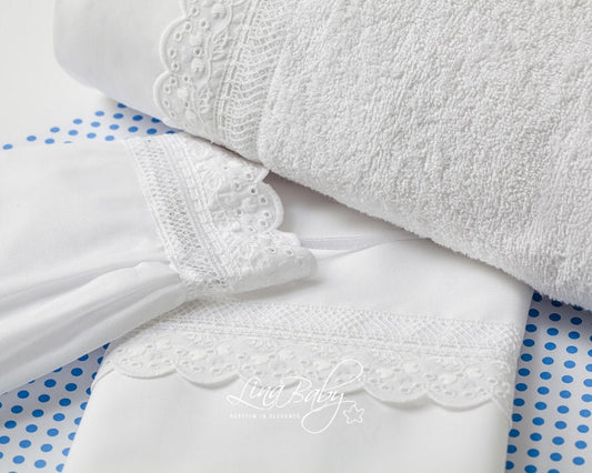 Broderie Anglaise - The4kins baby brand