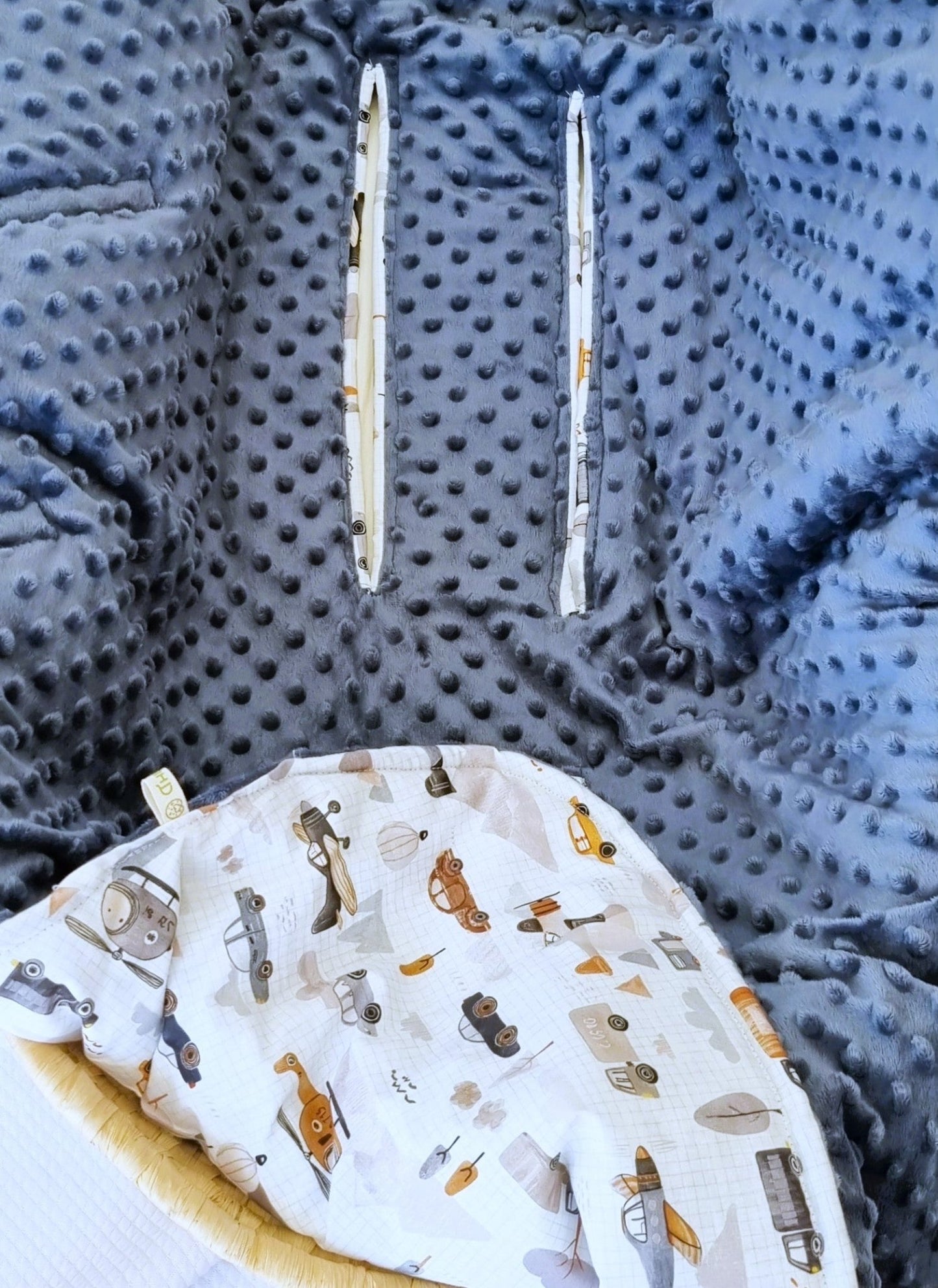Car Seat Blanket Traffic - The4kins baby brand
