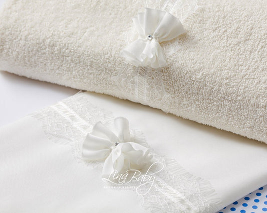 Celine Λαδόπανα Βάπτισης - The4kins baby brand