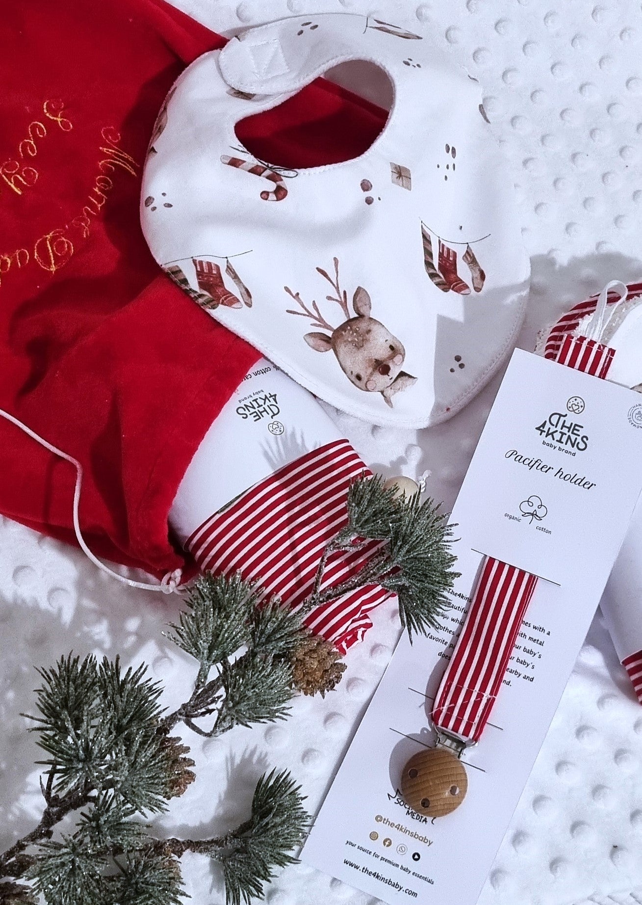 Christmas Santa Sack Gigt Set - The4kins baby brand