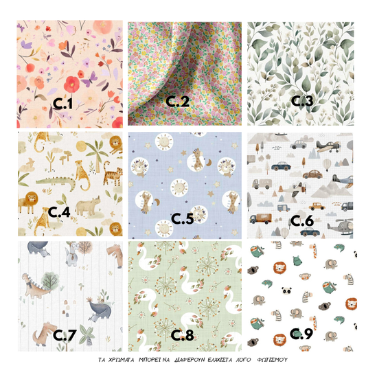 Custom Προστατευτικό Κάλυμμα Αλλαξιέρας φτιάξε το δικό σου!