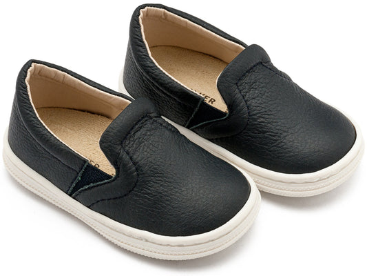 Δερμάτινο Loafer Μπλε - The4kins baby brand