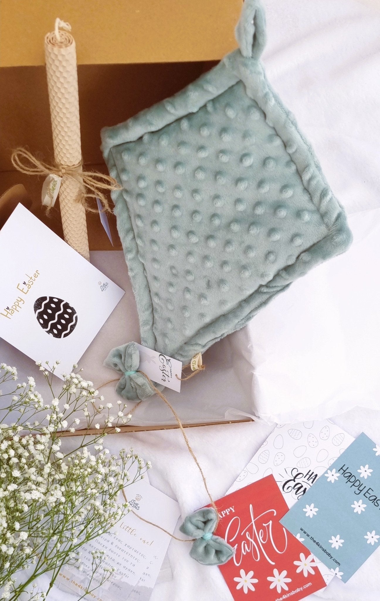 Easter Box - Dusty Blue - The4kins baby brand