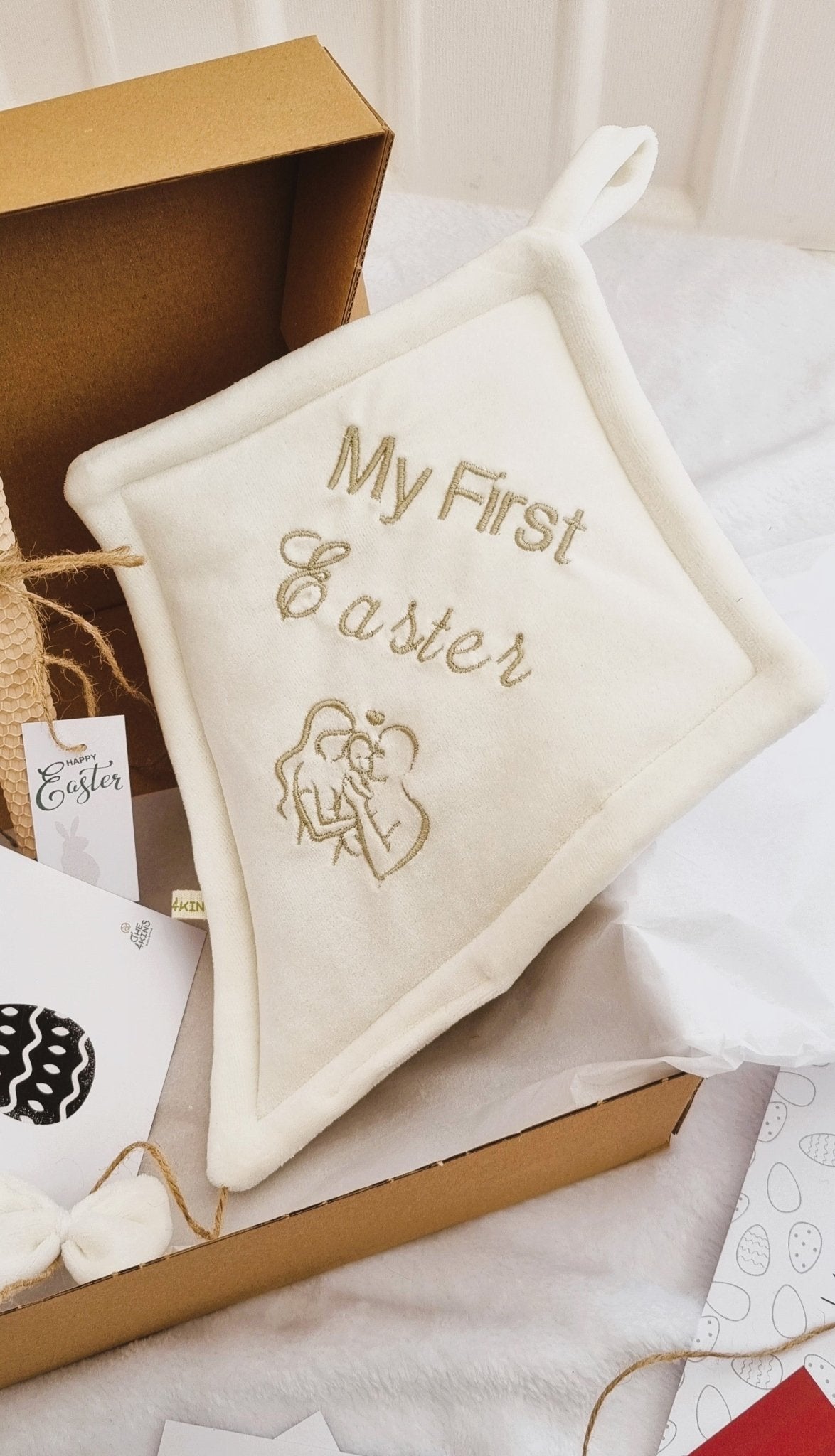 Easter Box - Ecru - The4kins baby brand