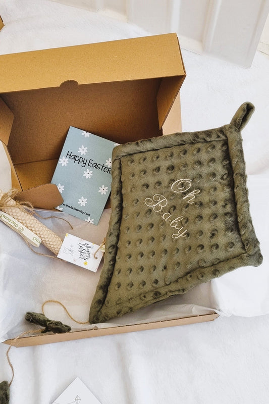 Easter Box - Olive Green - The4kins baby brand