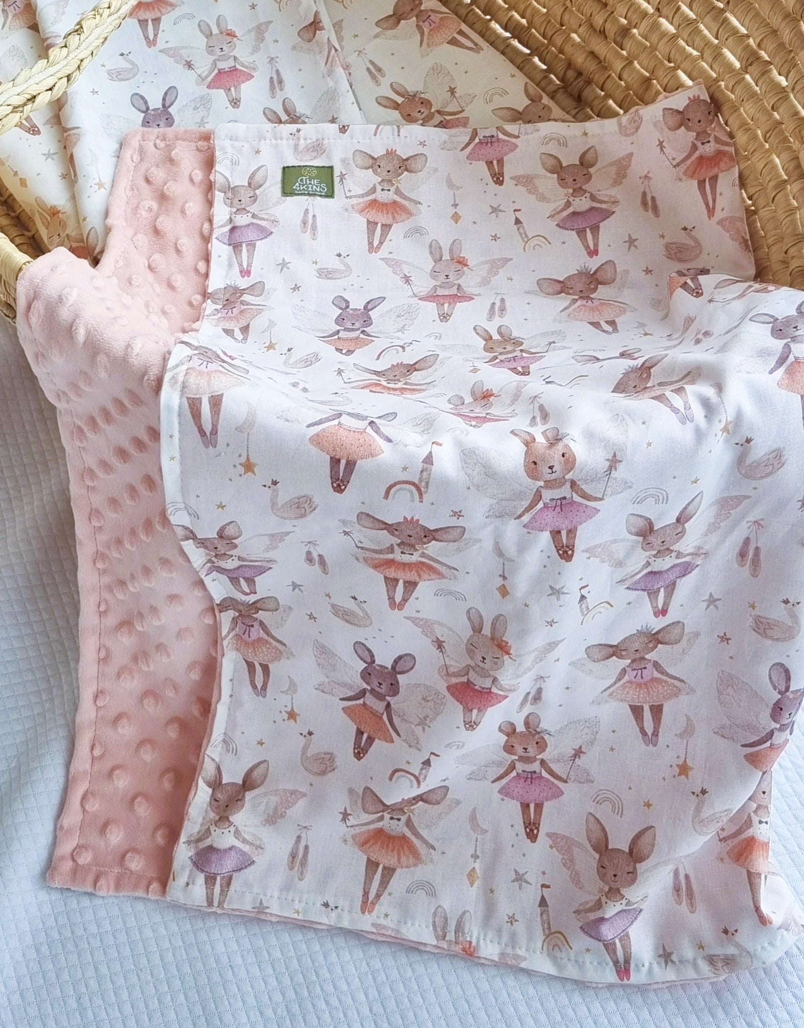 Fairyland Minky Κουβερτούλα - The4kins baby brand
