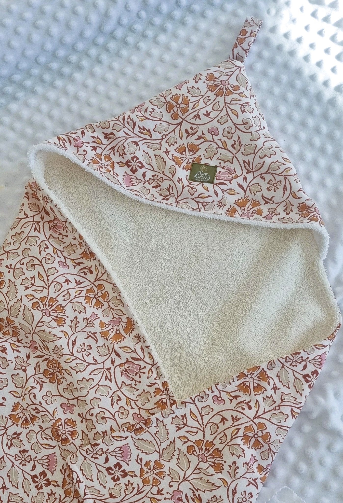 Flora Μπουρνουζάκι Κάπα - The4kins baby brand