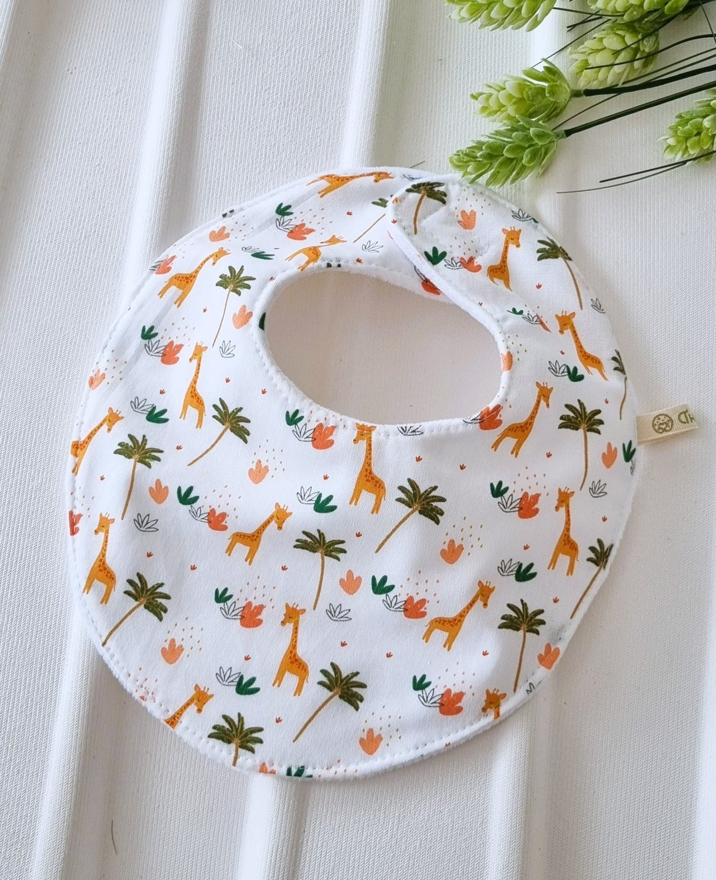 Giraffe Αδιάβροχη Σαλιάρα - The4kins baby brand