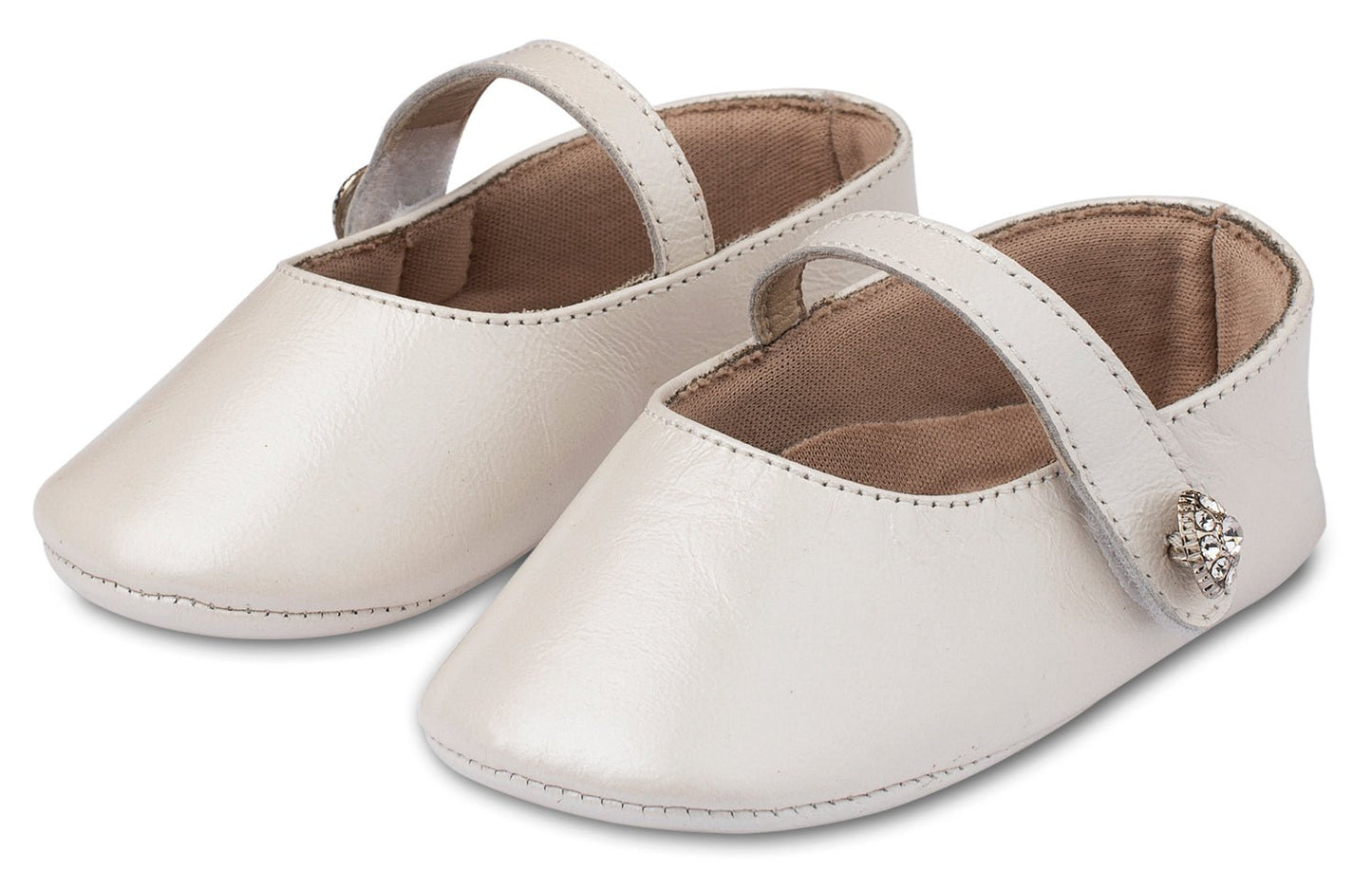 Γοβάκι Μονή Μπαρέτα Εκρού - The4kins baby brand