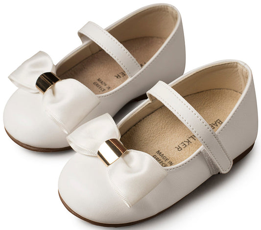 Γοβάκι Μονή Μπαρέτα με Φιόγκο (MORE COLORS IN) - The4kins baby brand