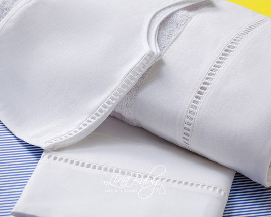 Greek Island Λαδόπανα Βάπτισης - The4kins baby brand