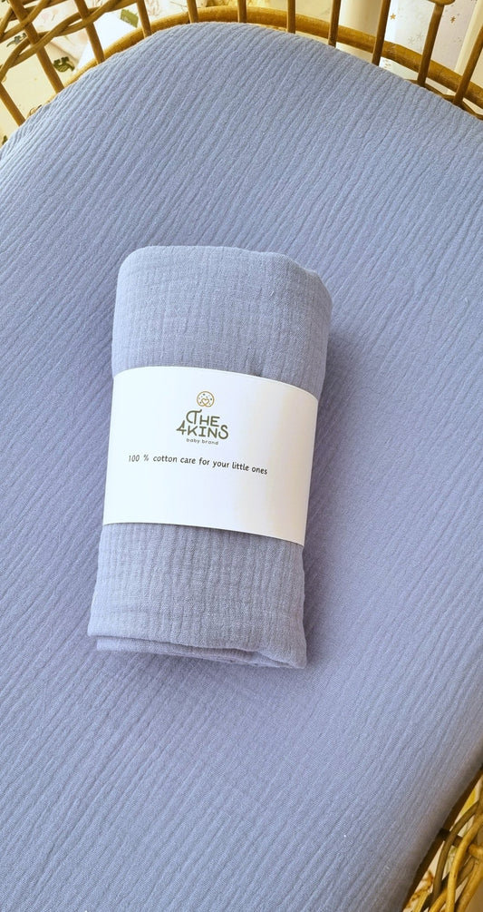 Greek Island Πάνα Αγκαλιάς/Μουσελίνα - The4kins baby brand