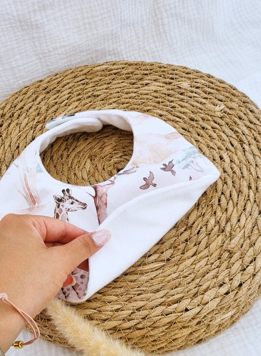 Jungle Vibes Αδιάβροχη Σαλιάρα - The4kins baby brand