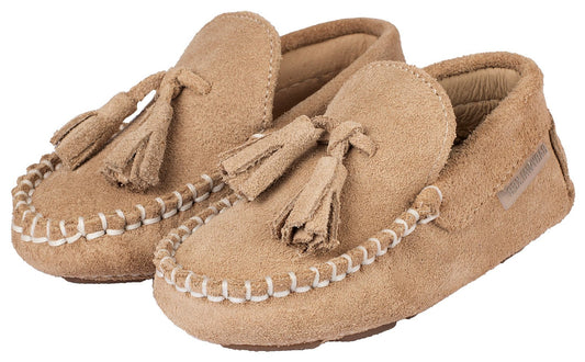 Καστόρινο Μοκασίνι με Φουντάκια - The4kins baby brand