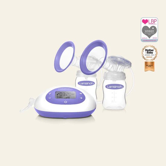 Lansinoh Διπλό Ηλεκτρικό Θήλαστρο - The4kins baby brand