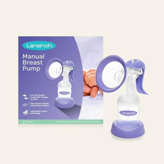 Lansinoh Χειροκίνητο Θήλαστρο - The4kins baby brand