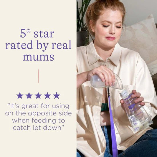 Lansinoh Χειροκίνητο Θήλαστρο Σιλικόνης - The4kins baby brand