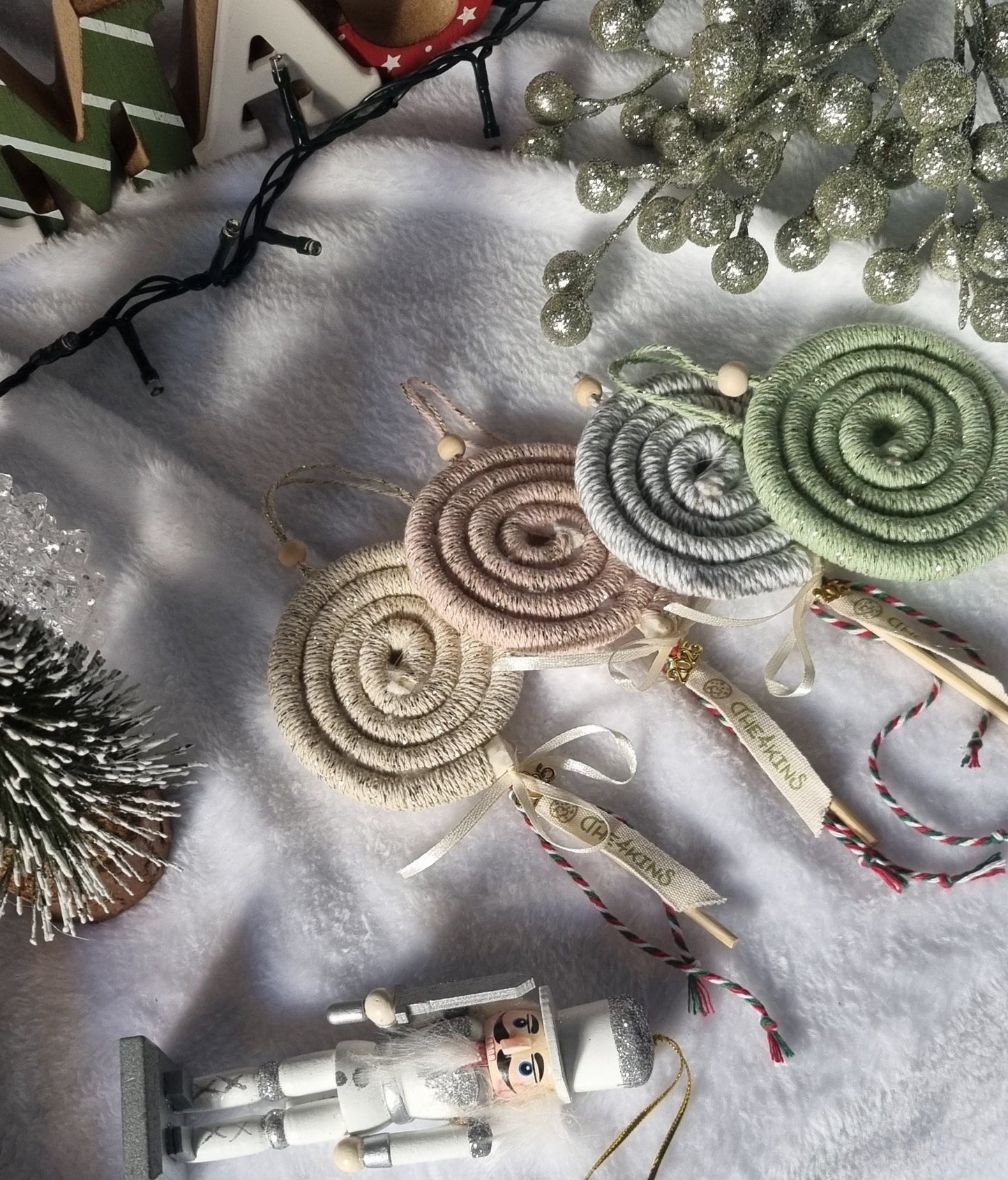 Lollipop Γουράκι in Grey - The4kins baby brand