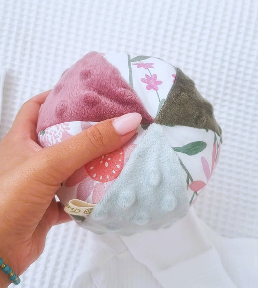 Multicolor Μπαλίτσα Κουδουνίστρα - The4kins baby brand