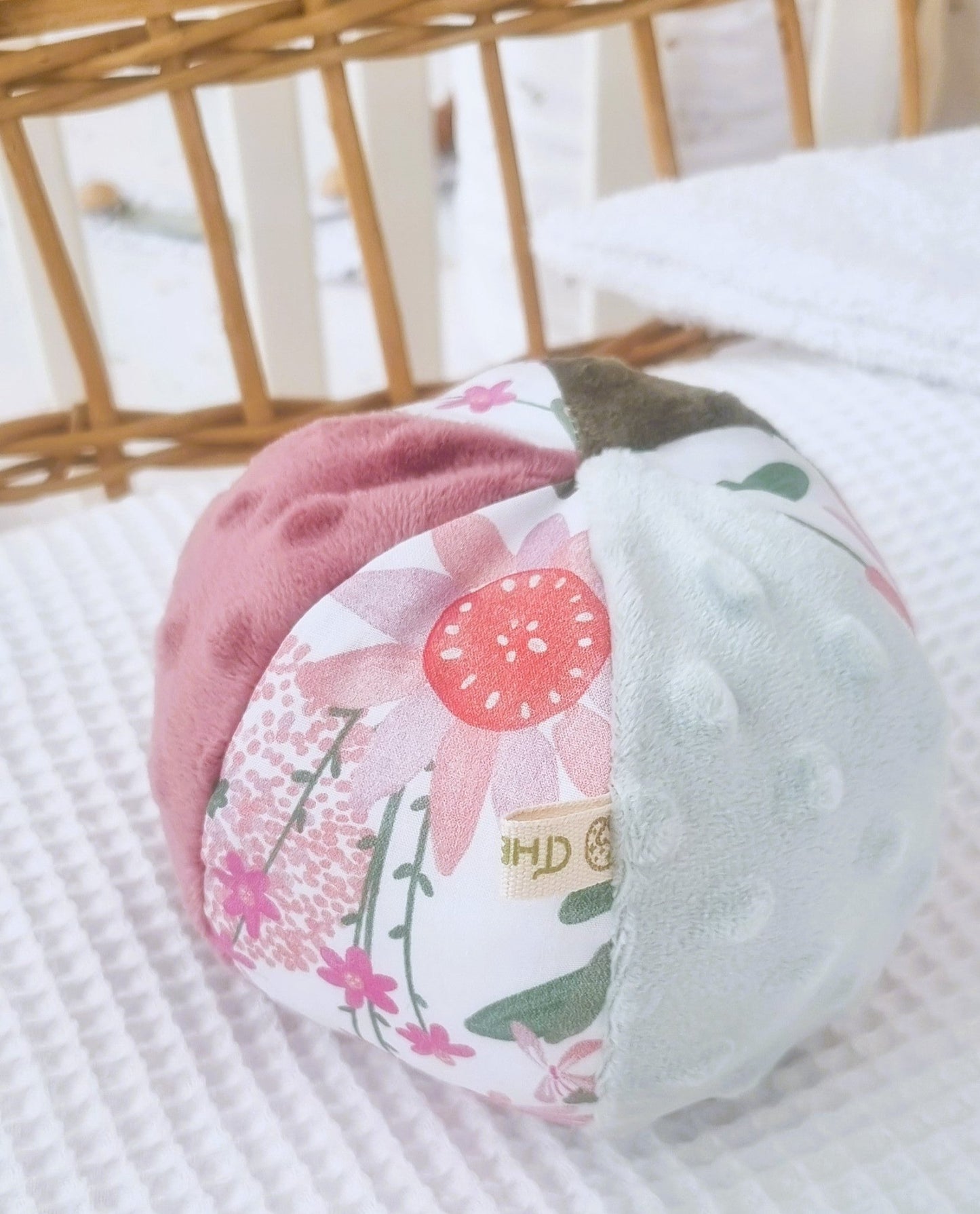 Multicolor Μπαλίτσα Κουδουνίστρα - The4kins baby brand