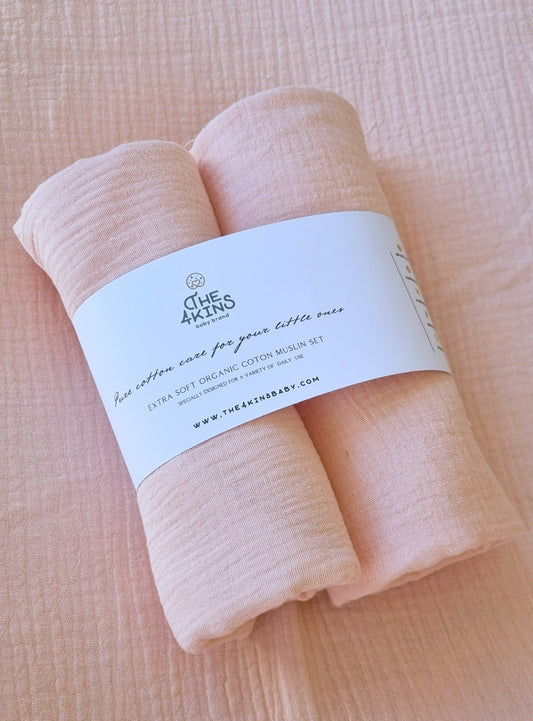 Muslin set - Πάνες Αγκαλιάς - The4kins baby brand