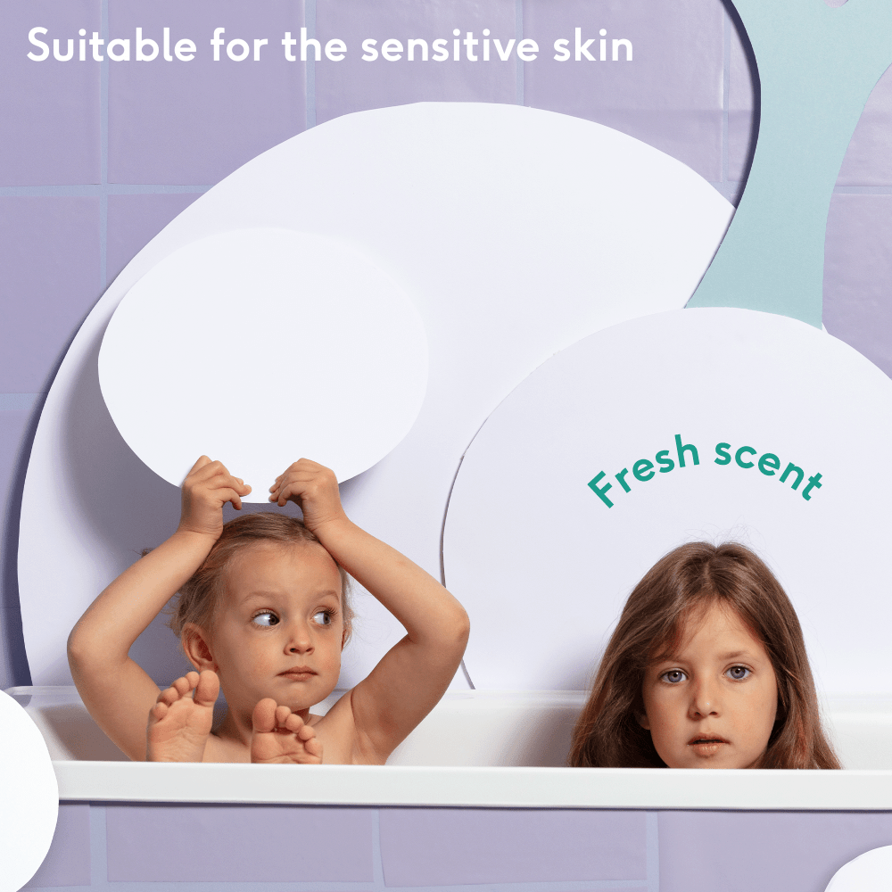 Naïf Relaxing Bath Foam Χαλαρωτικό Αφρόλουτρο 200ml - The4kins baby brand