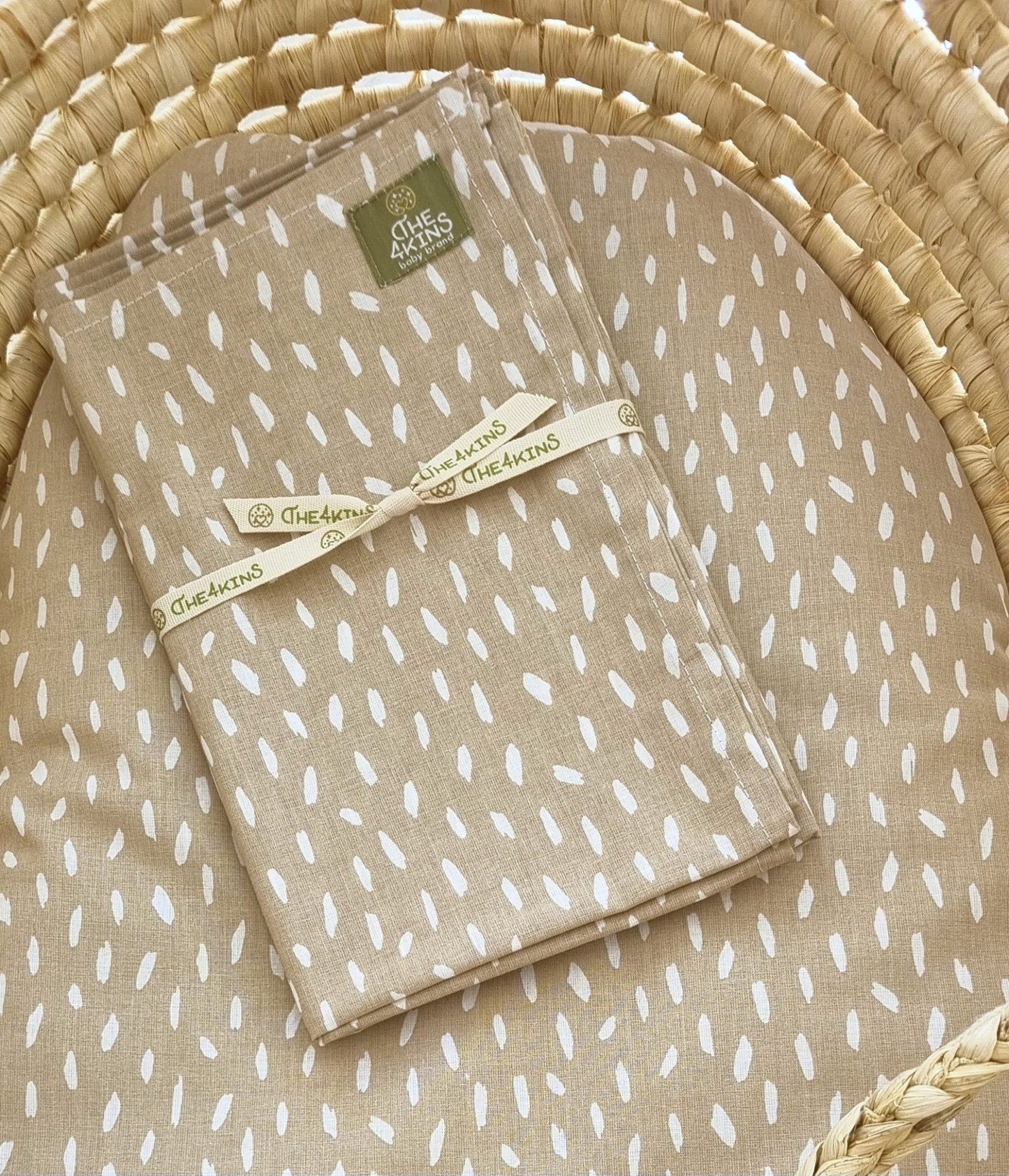 Natural Μίνι Σεντονάκια - The4kins baby brand