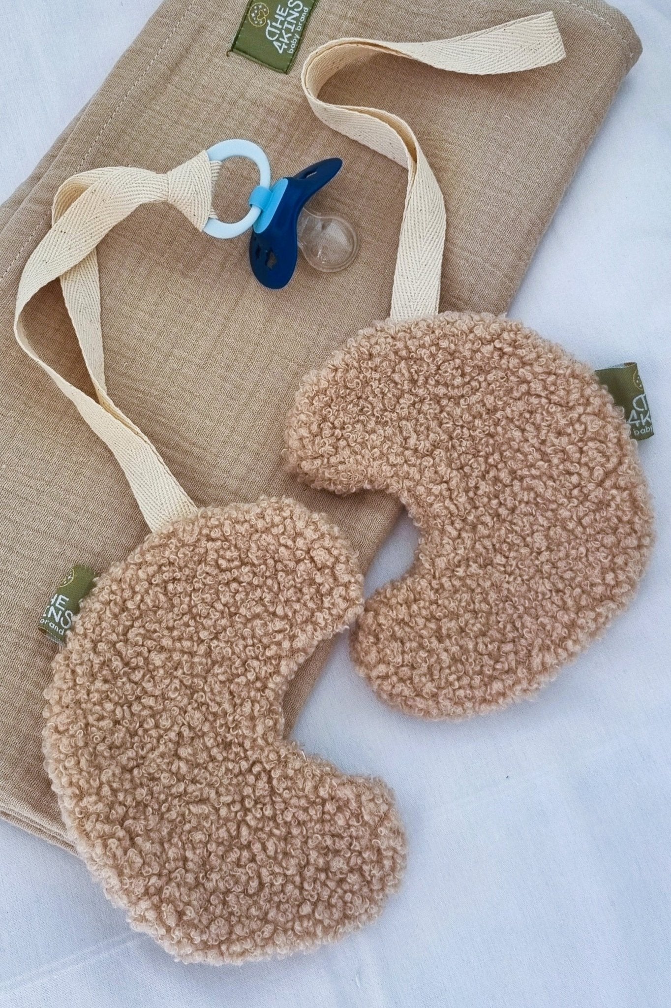 New Moon Teddy Αξεσουάρ Πιπίλας - The4kins baby brand