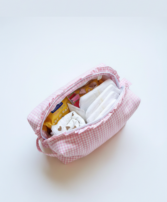 Οργάνωση καροτσιού με χειροποίητο νεσεσέρ για βρέφη