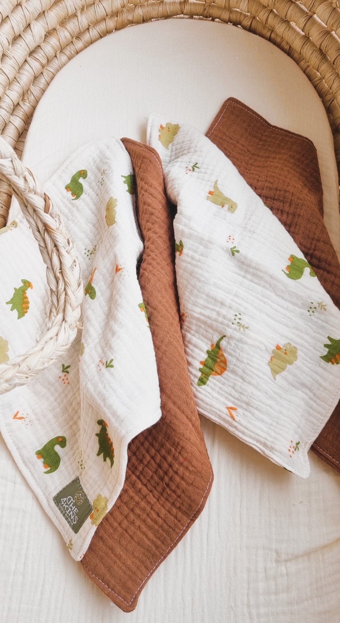 Πανάκια Φροντίδας Coffe - Dino - The4kins baby brand
