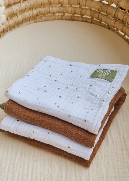 Πανάκια Φροντίδας Coffe - Dots - The4kins baby brand