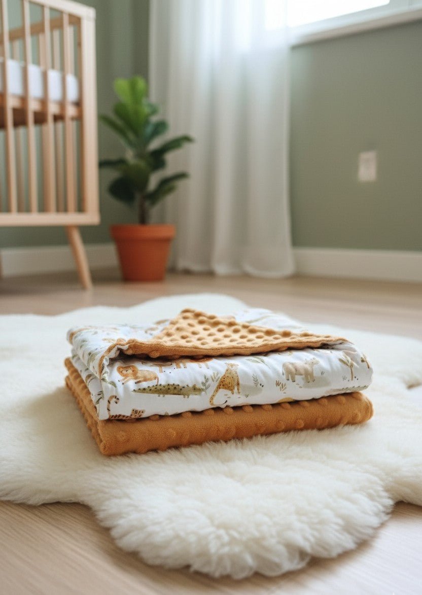 Savannah Minky Κουβερτούλα - The4kins baby brand