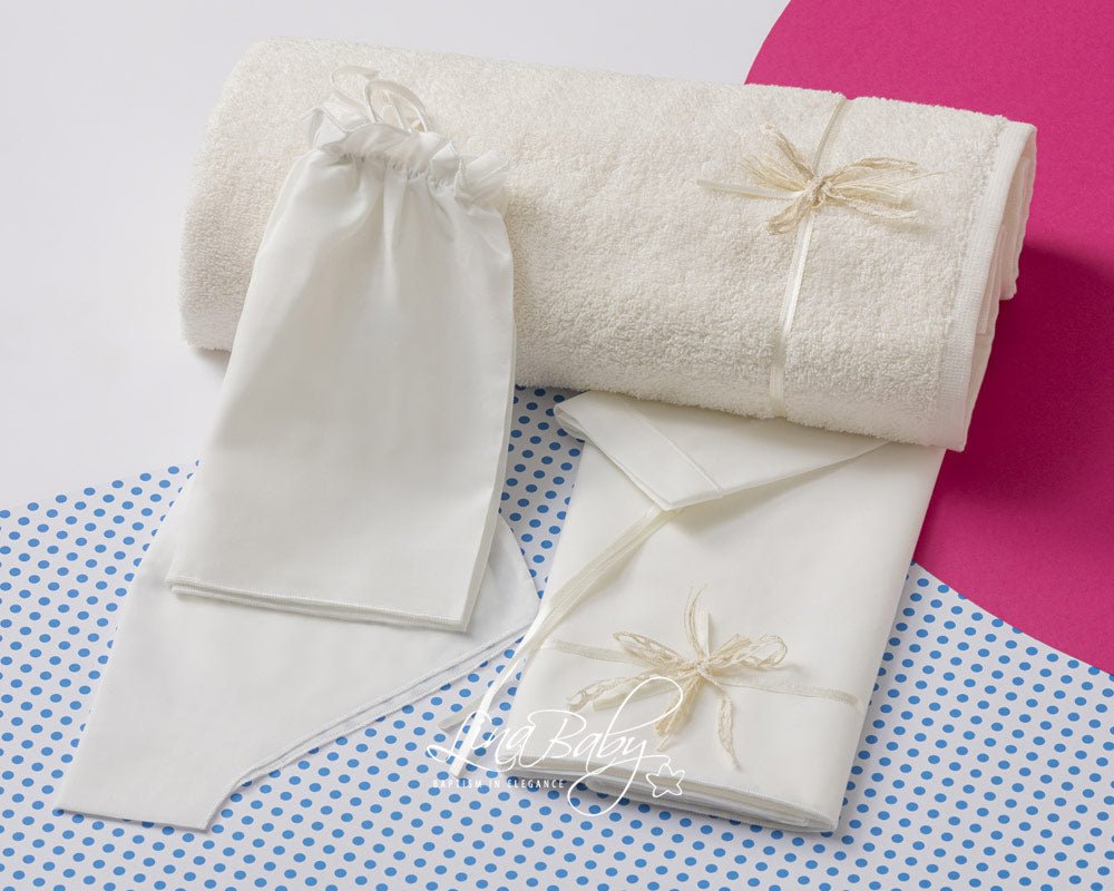 Simple & Elegant Λαδόπανα Βάπτισης - The4kins baby brand
